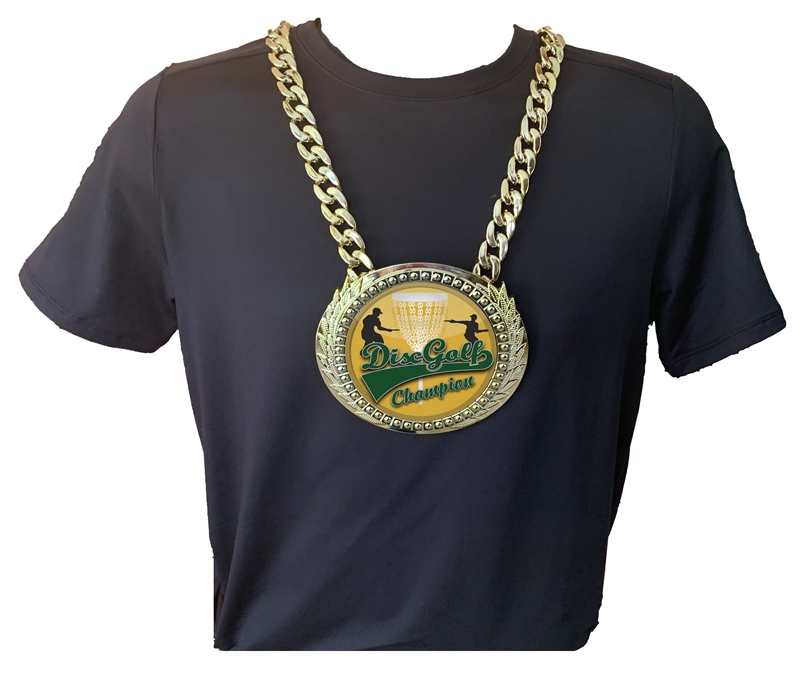 disc golf necklace