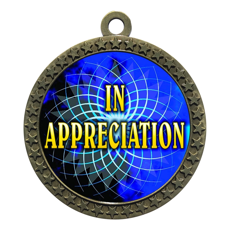 In Appreciation Trophy| In Appreciation Medals| Express Medals