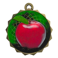 2-1/4" Scholastic Apple Medal