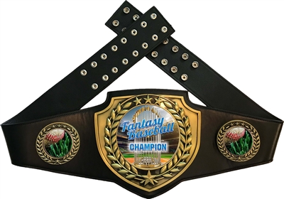 Fantasy Baseball Championship Award Belt EMCABFB