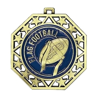 2" Express Flag Football Medal EMDC214-Flag-Football