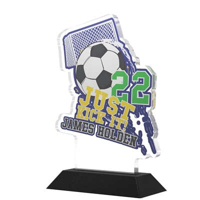 26" - 36" (sq. in.) Custom Full-Color Acrylic Stand Up Awards (EXPRESSCAA36)