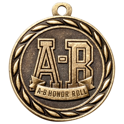 A-B Honor Roll Medal | Scholastic Medal | Express Medals