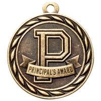 2" Scholastic Principal's Award Medal MS324