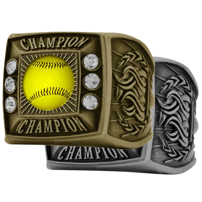 softball championship rings