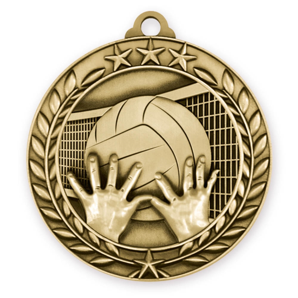 Volleyball Medal | volleyball medals and awards | Online Expressmedals.com