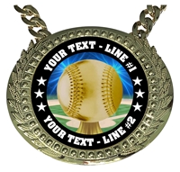 Personalized Baseball Champion Champ Chain