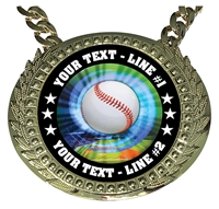 Personalized Baseball Champion Champ Chain